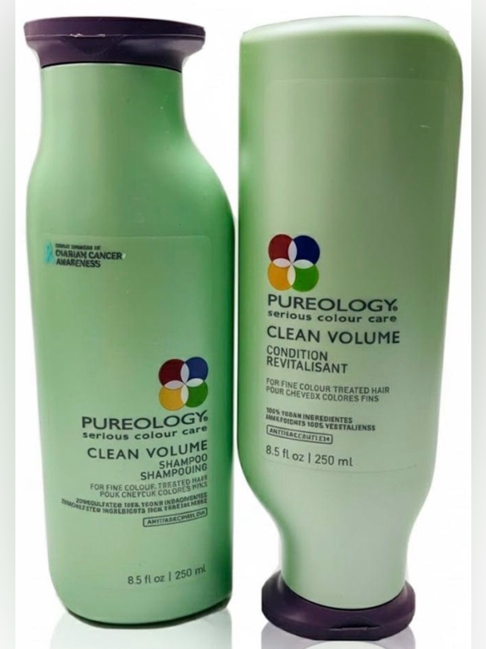 Pureology Clean Volume Shampoo & Conditioner Set 8.5 oz Duo